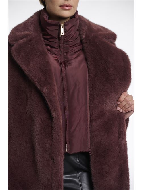 cappotto geesje RINO & PELLE | GEESJE.7002512CHOCOLATE